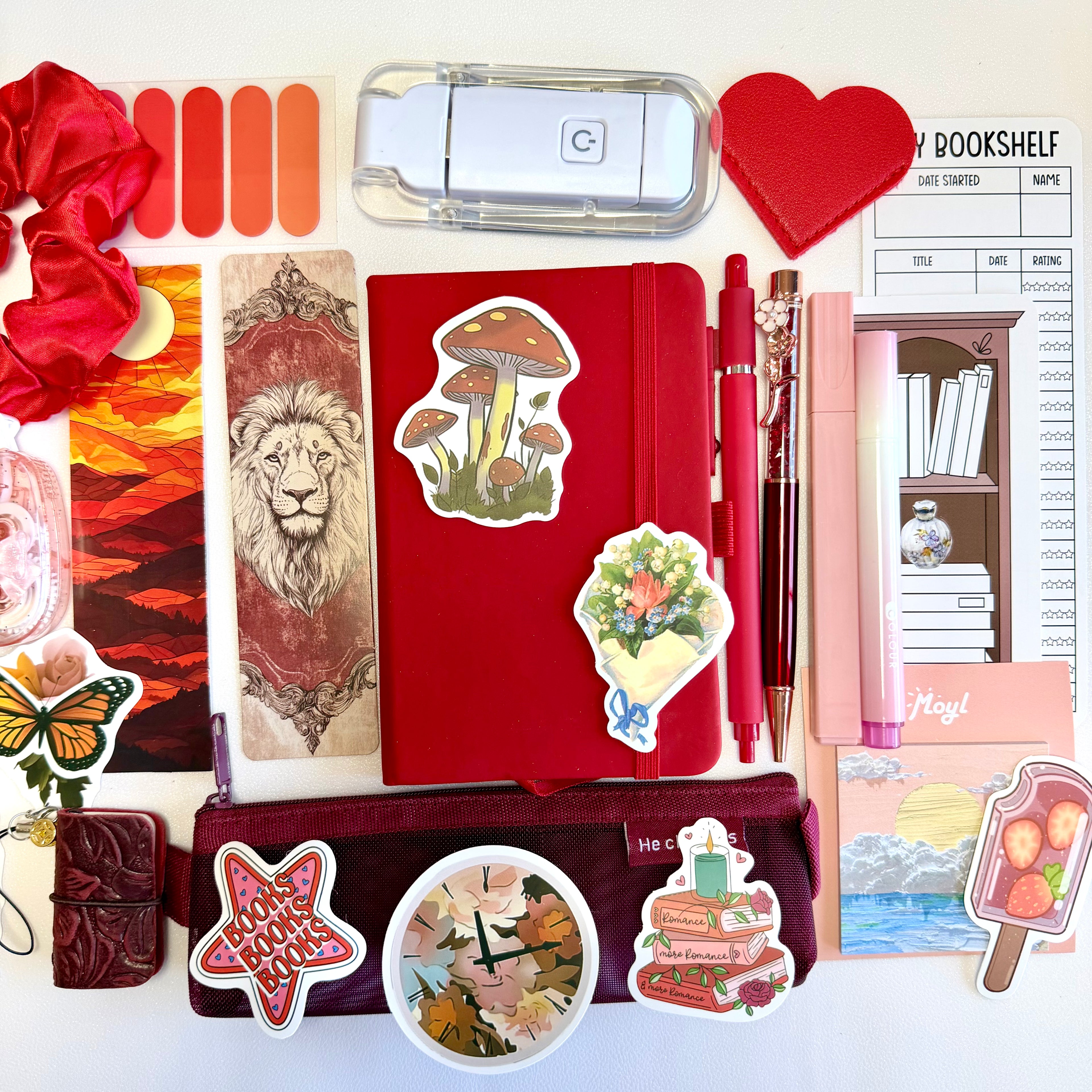 RED Bookish Bundle 20 items